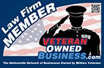 Law firm member – Veteran Owned Business